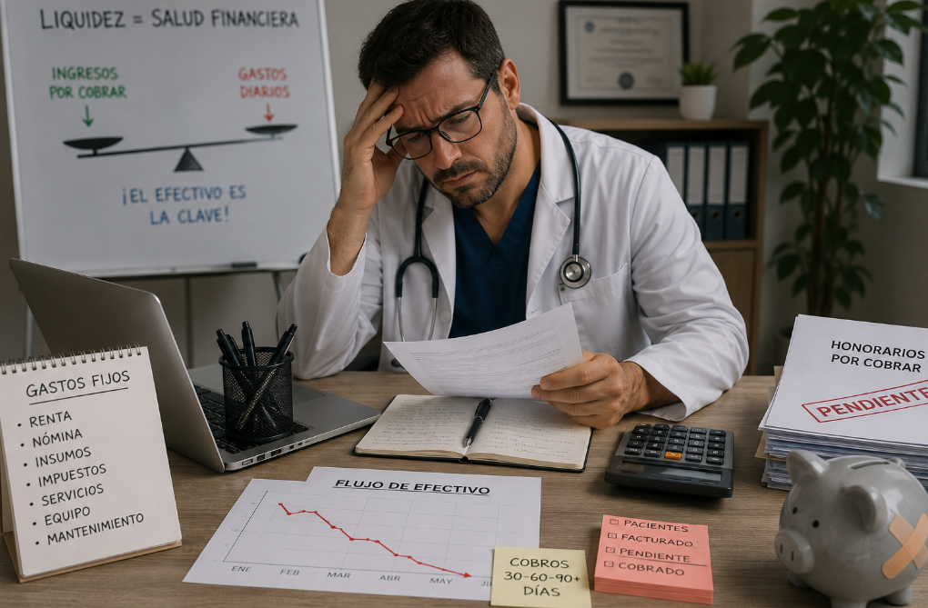 El impacto en la liquidez de la práctica médica