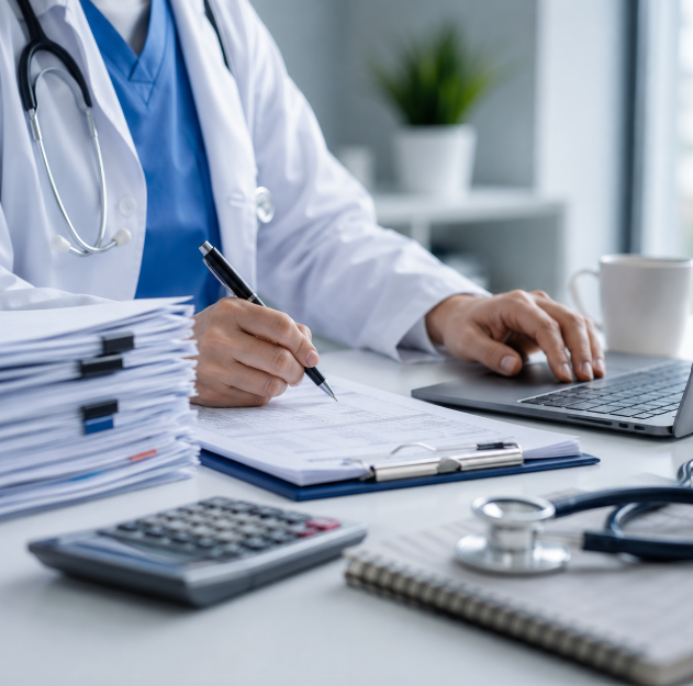 La carga administrativa también termina llegando al médico