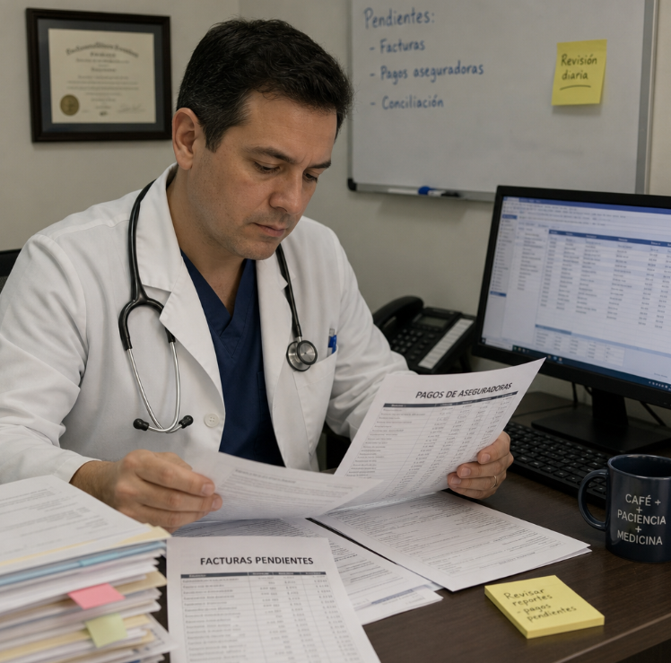 ¿Por qué los honorarios médicos pendientes no son dinero disponible?