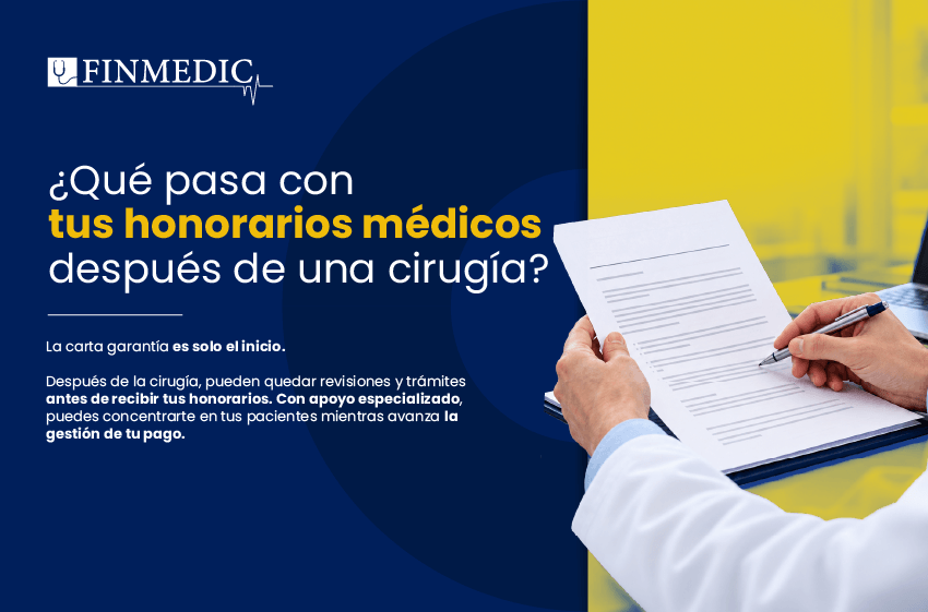 Carta garantía: ¿qué pasa con tus honorarios médicos después de una cirugía?